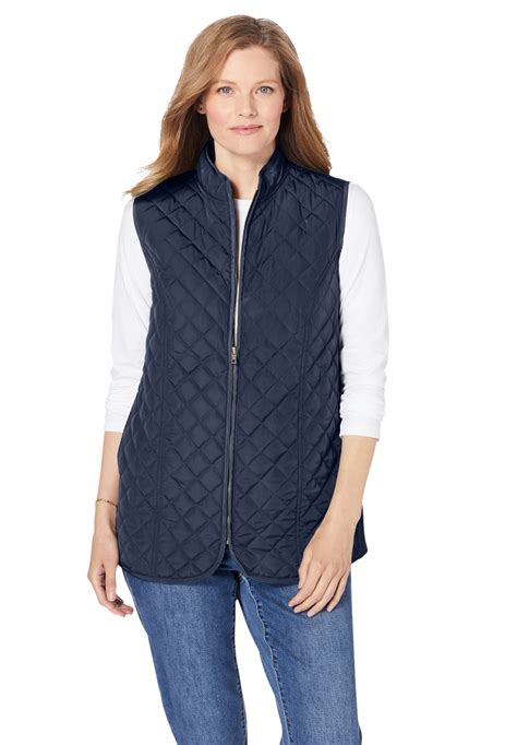 Womens Blue Jackets & Vests (31) .